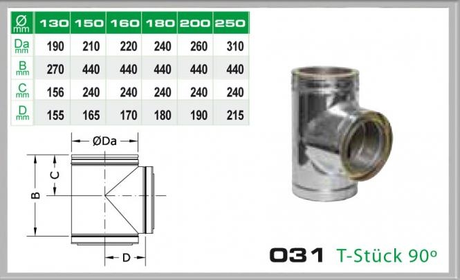 031-DN180 DW T-Stck 90- Dinak