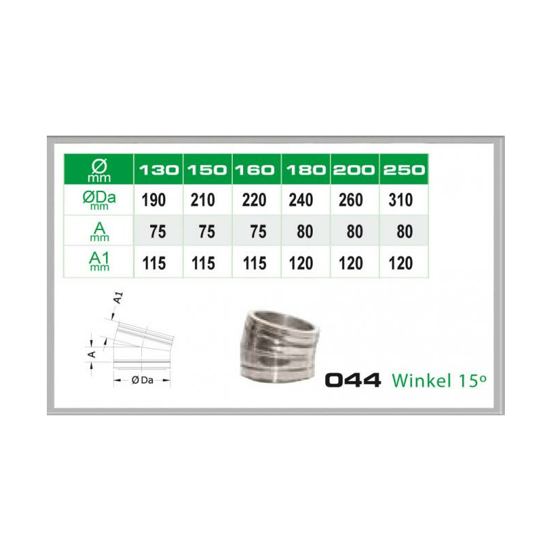 044-DN200 DW6 Winkel 15- Dinak