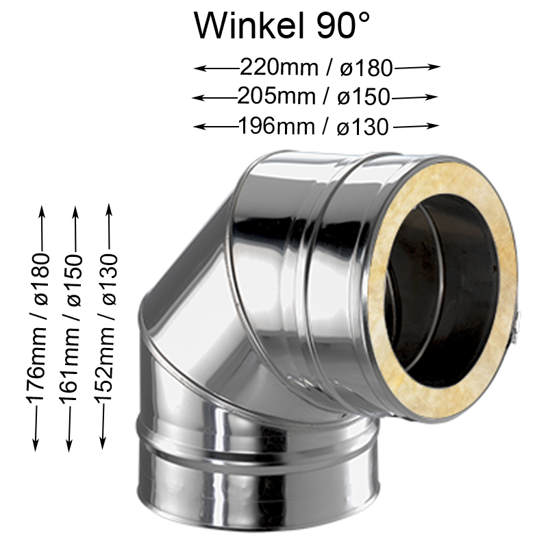 DW Complete Bogen 90- 130mm