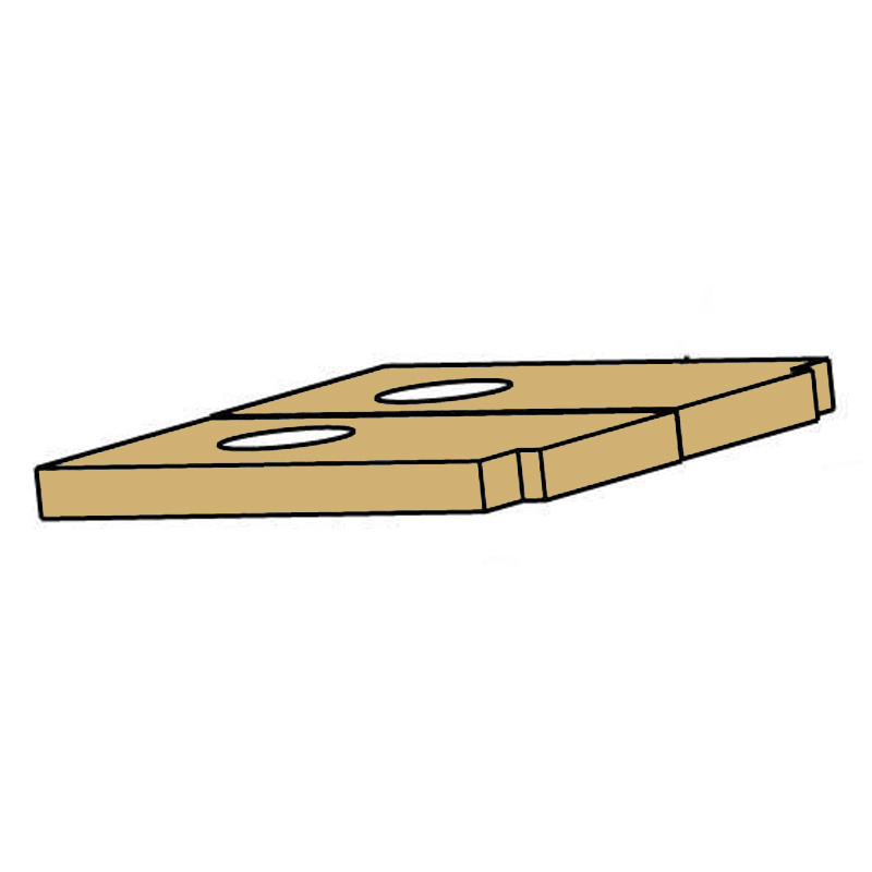 Feuerleitblende Vermiculite passend fr Kaminofen Diamant Davino Dianora Viktoria von Eurotherm