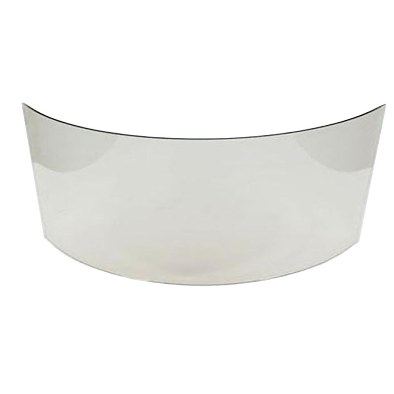 Glasscheibe gebogen 215x422x4mm