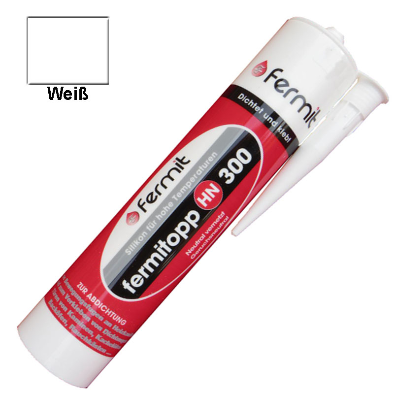 Hitzebestndiges Silikon weiss 310ml Brandschutz B1