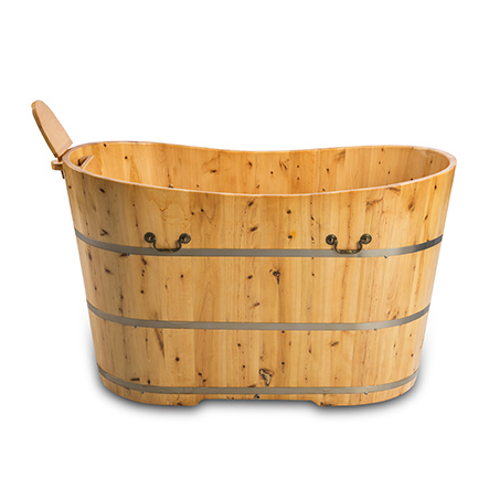 Holzbadewanne Bern 150x62cm unter Badewannen