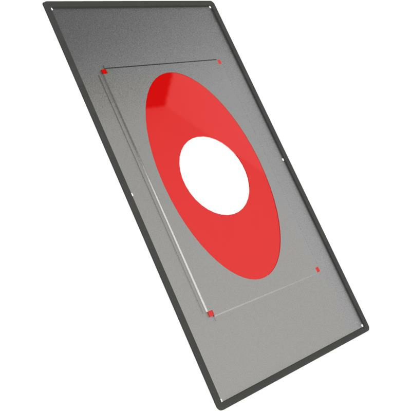 Jeremias DW-FU Deckenblende mit Dichtung fr Dampfsperrenanbindung 41-55- (bis 450 -C - N1)