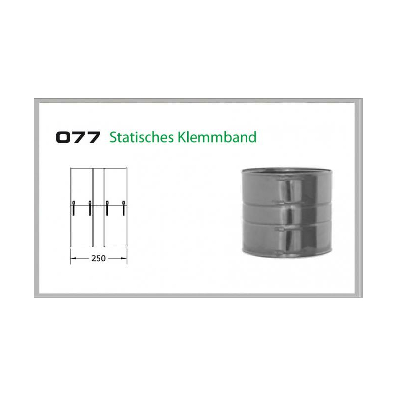 Klemmband statisch fr Schornsteinset 130mm DW6 unter Schornsteine|Edelstahl Schornsteine|Dinak Edelstahlschornstein|DW6 Schornsteinpakete Dinak|Edelstahl Pakete doppelwandig DN 130mm DW6|Zustzliche Paketteile DN 130mm DW6