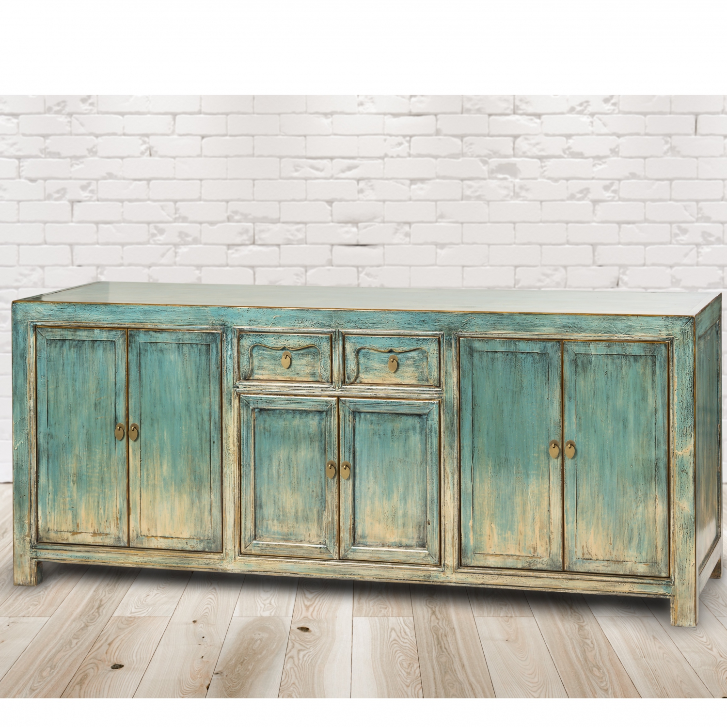 Kommode Almada Azul- 227x45x85