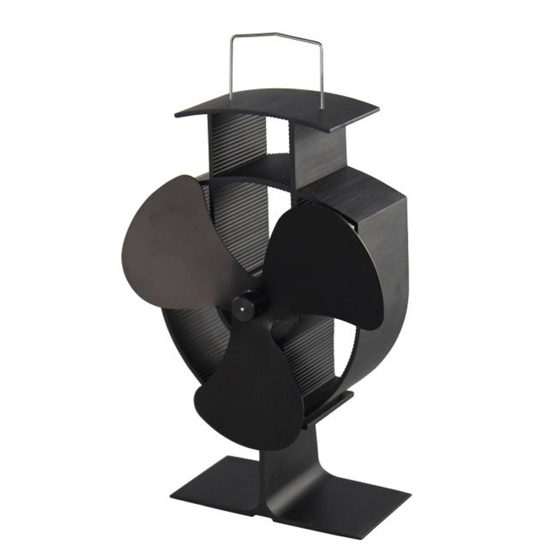 Ofenventilator Heatfan schwarz